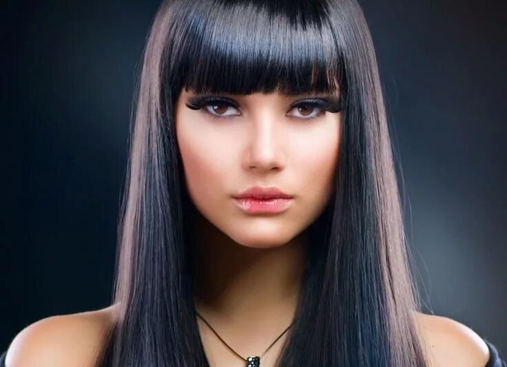 Красивые женские прически с челкой Related image Long hair styles men, Long hair styles, Straight hairstyles