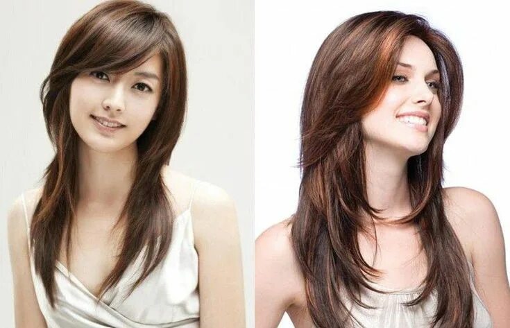 Красивые женские стрижки длинные Pin on Hairstyle Ideas