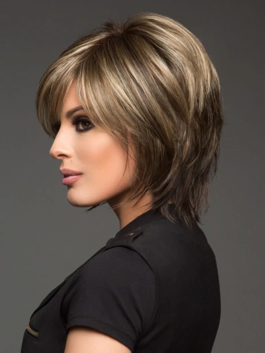 Красивые женские стрижки на средние волосы Pin on Hair Styles over 60