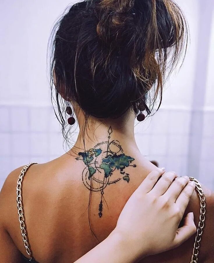 Красивые женские тату фото Pin de Katie Wilson em Tats Tattoos na coluna, Padrões de tatuagem, Tatuagem na 