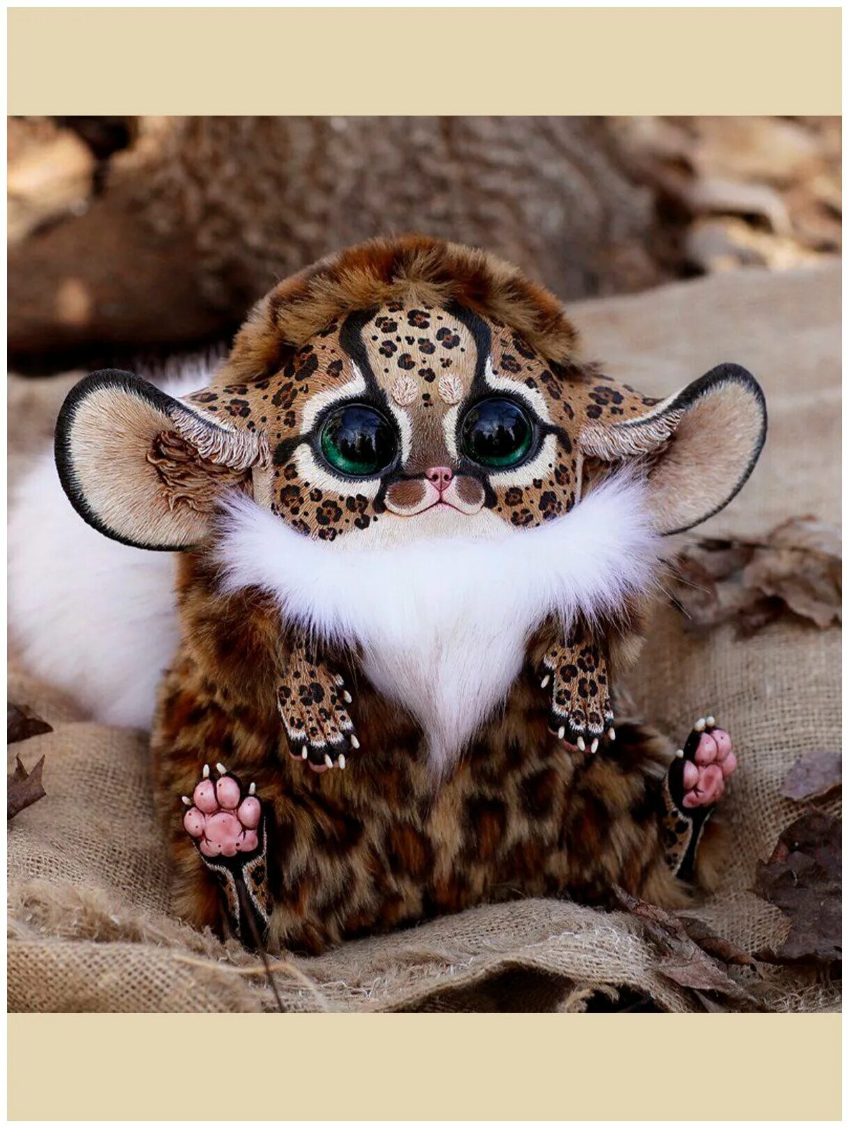 Красивые животные мира картинки Кукла Inari Fox: Леопард - купить в интернет-магазине по низкой цене на Яндекс М