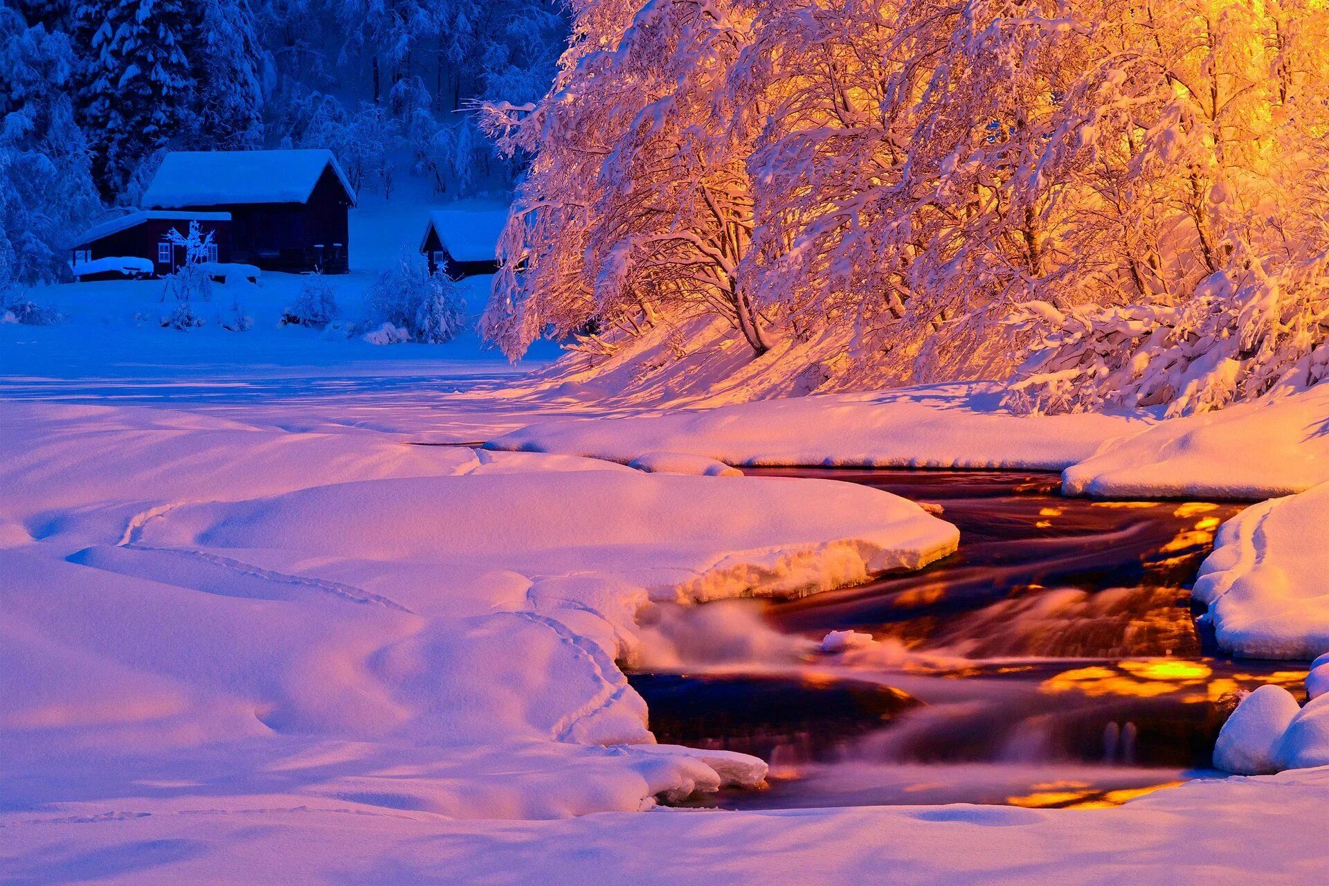 Красивые зимние фото golden sunset Winter Wonderland Winter wallpaper, Winter landscape, Winter sunse