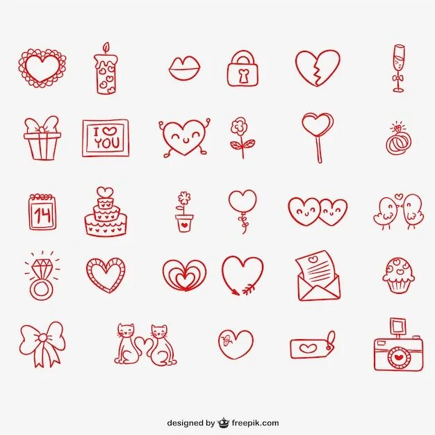 Красивые значки и символы для оформления Page 53 Heart symbol Vectors & Illustrations for Free Download Freepik
