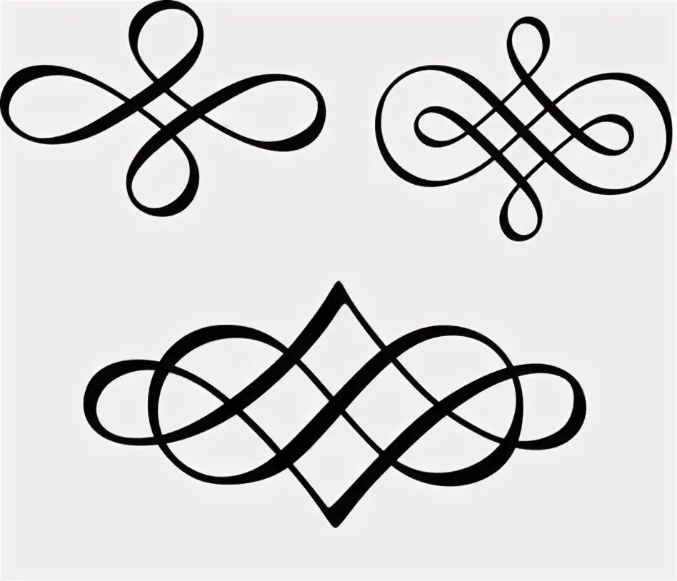 Красивые знаки для оформления текста Декупаж Елены Олейниковой Flourish design, Hand lettering, Flourish