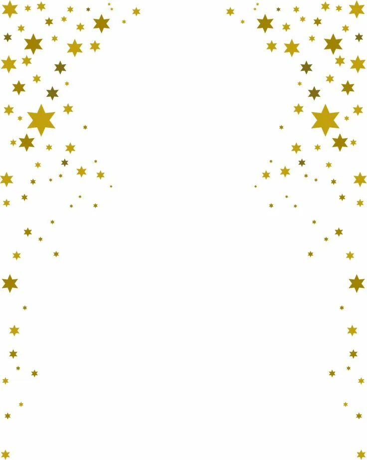 Красивые звездочки для оформления текста Download Vector Border Stars Free Download Image Clipart PNG Free FreePngClipart