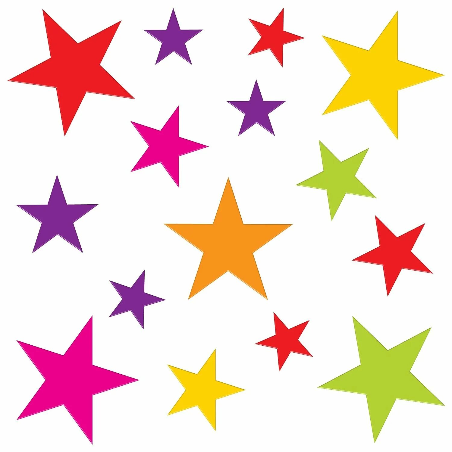 Красивые звезды для оформления Colorful Stars Clipart Png Download - Purple Star Clipart - Free - Clip Art Libr