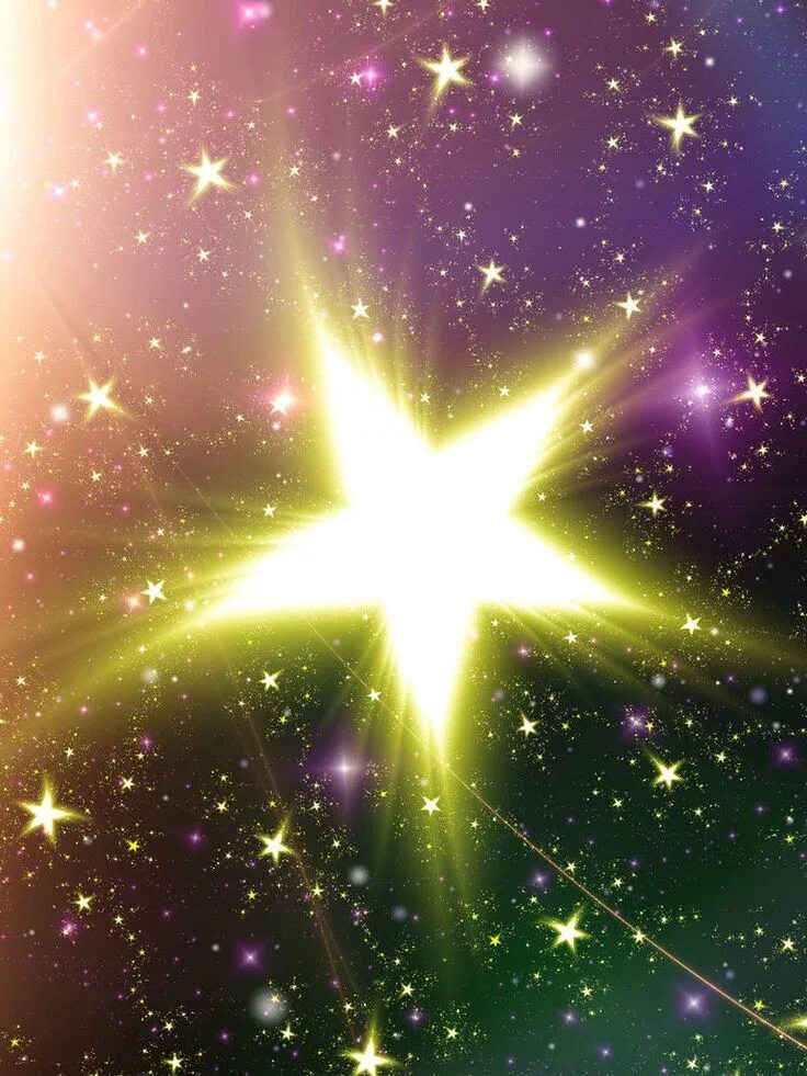 Красивые звезды для оформления Make a wish! Hintergrundbilder, Gute nacht, Sterne