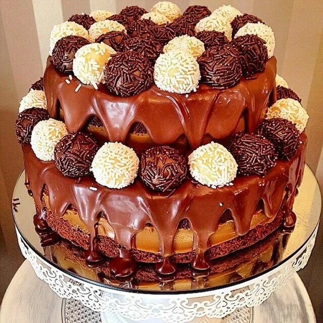 Красивых тортов фото домашних Chocolate cake Sobremesas de bolo, Panificação, Bolo de chocolate fofinho