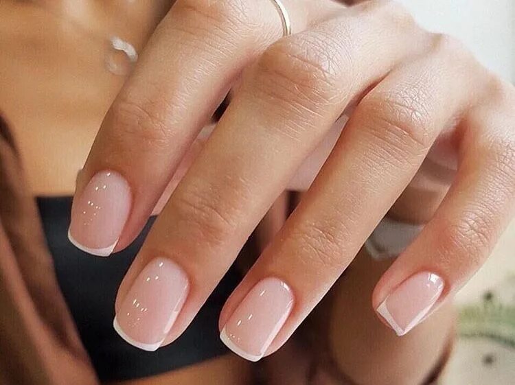 Красивый аккуратный маникюр Pin auf Nails Gelnägel, Nägel, Fingernägel