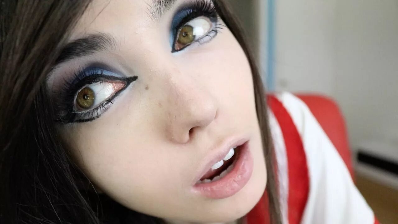 Красивый аниме макияж Anime Makeup Tutorial! - YouTube