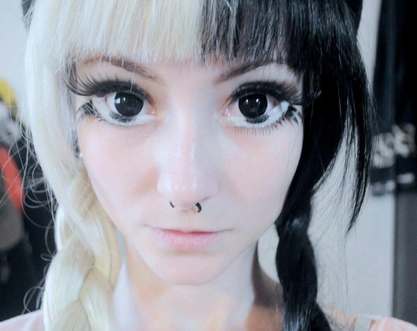 Красивый аниме макияж Pin on drag Anime eye makeup, Eye enlarging makeup, Big eyes makeup