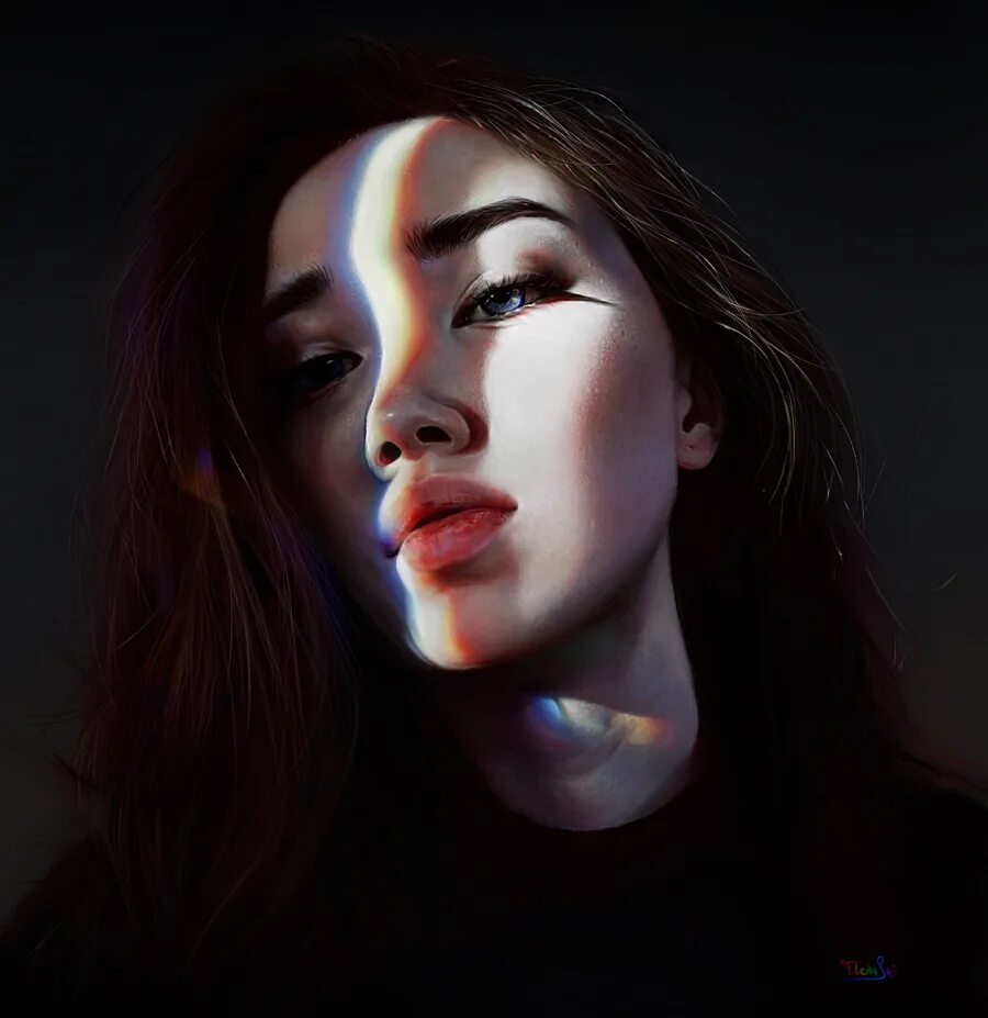 Красивый арт из фото Torchere Photorealism Images :: Photos, videos, logos, illustrations and brandin