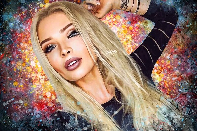 Красивый арт из фото Dream art / Дрим арт портрет - Фрилансер Софья Тукмачева zvasofia - Портфолио - 