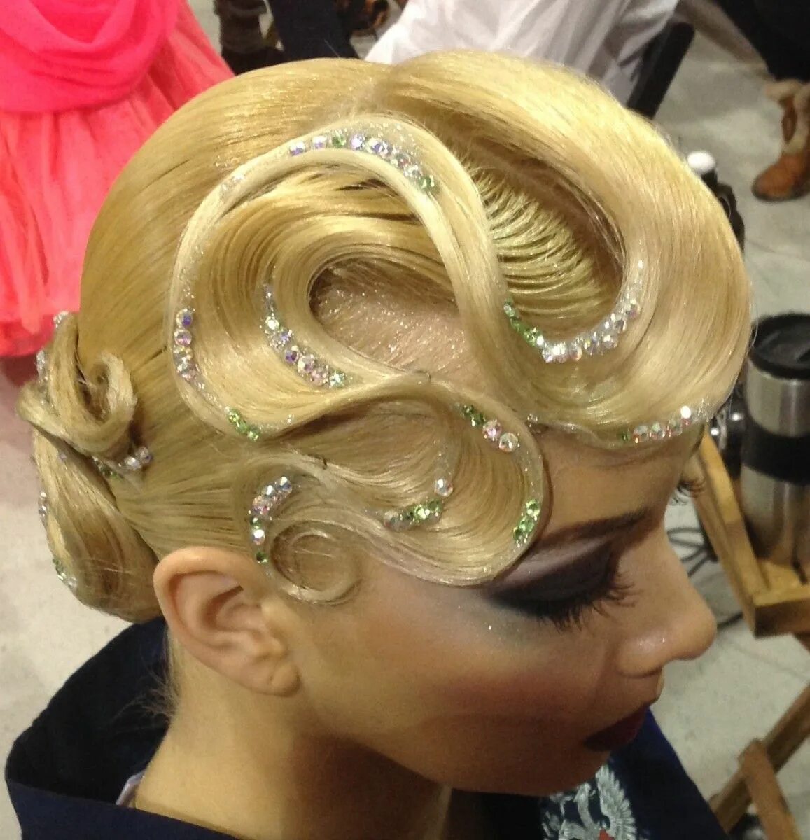 Красивый бальные прически Dance images Julia Karaseva Dance hairstyles, Competition hair, Ballroom hair
