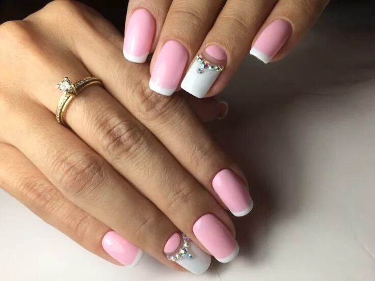 Красивый бело розовый маникюр 150+ Beautiful Nail Art Design Ideas & trends 2019 - Styles Art Manicure in 2019