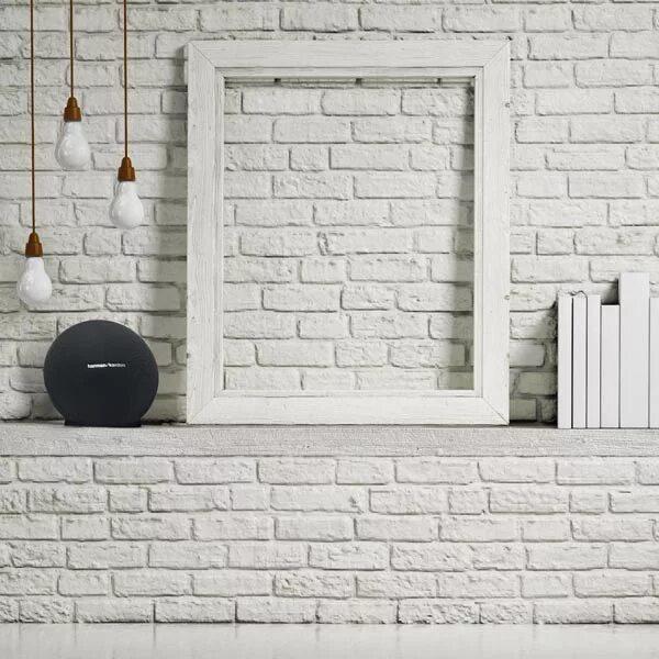 Красивый белый кирпич фото Беспроводная акустика Harman/Kardon Onyx Mini Black (HKONYXMINIBLKEU) - отзывы п
