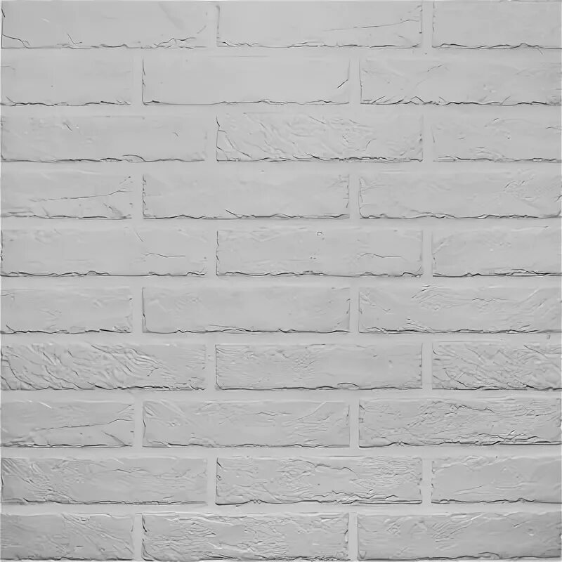 Красивый белый кирпич фото RHS Rondine Tribeca White - керамогранит 60x250 мм из Италии, матовая поверхност