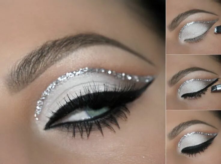 Красивый белый макияж Get the Look with Motives: "Celebrations" Makeup Tutorial - Loren's World in 202