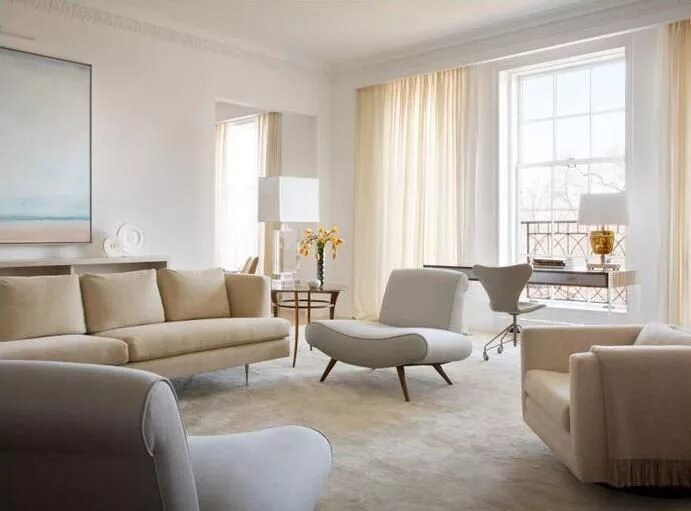 Красивый бежевый интерьер Pin de Oliver Jobst en Spaces Salón clásico, Decoración de unas, Interior lujoso