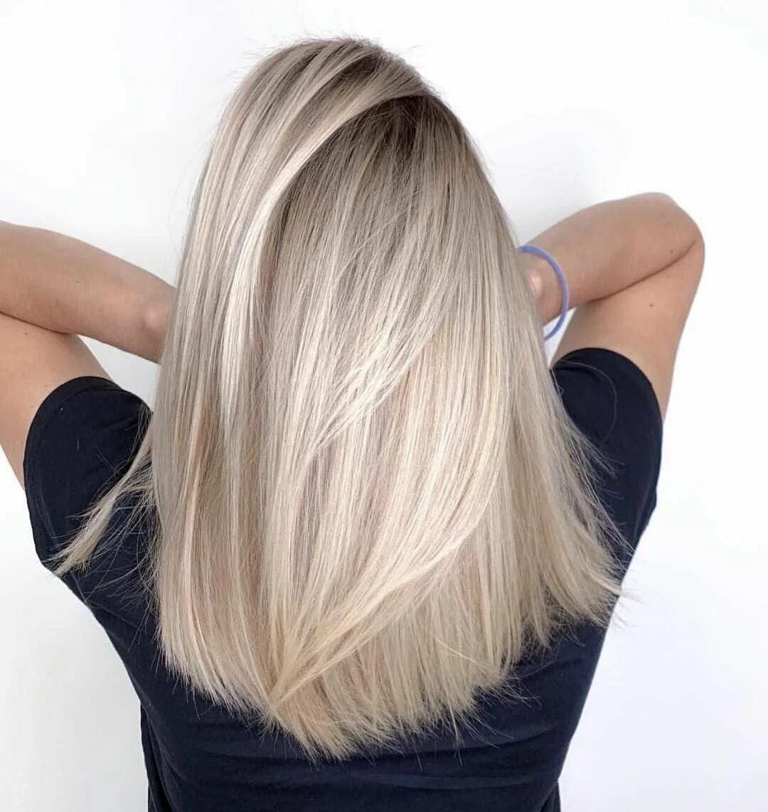 Красивый блонд фото на средние волосы 67 Gorgeous Balayage Hair Color Ideas - Blonde ombré hair - Fabmood Wedding Colo
