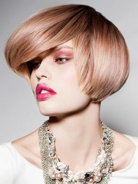 Красивый боб стрижка фото Short Bridal Hairstyles 2012 Short bridal hair, Long hair styles, Bridal hair in