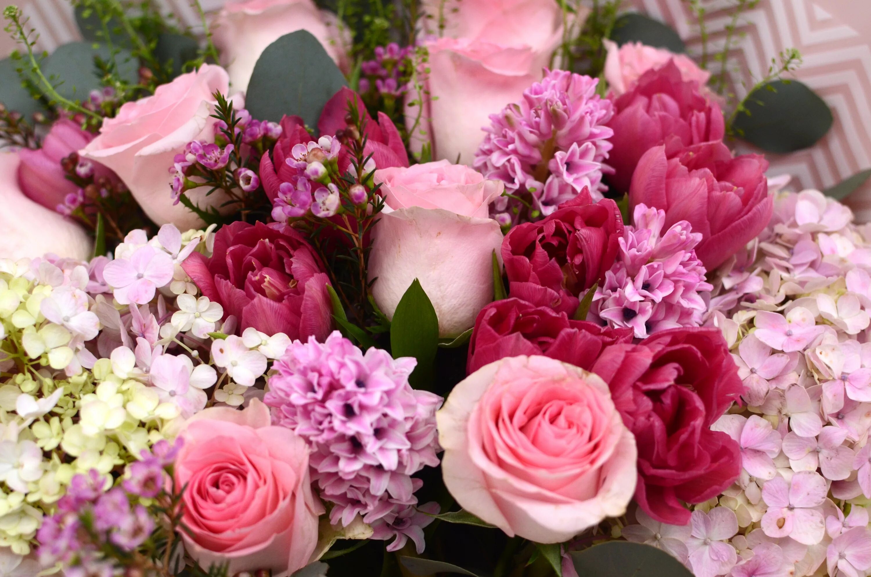 Красивый букет фото хорошего качества Download wallpaper flowers, bouquet, Roses, section flowers in resolution 4928x3