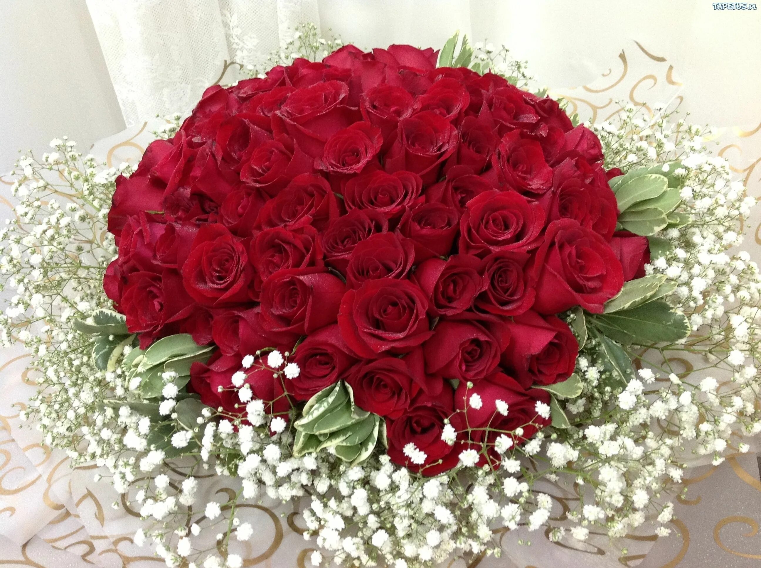 Красивый букет роз для женщины фото Bukiet, Czerwonych, Róż, Tapety Beautiful red roses, Flowers for you, Red roses