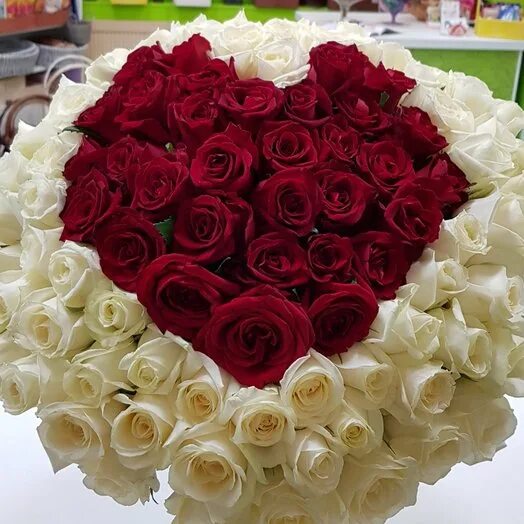 Красивый букет роз фото 101 роза, Flowers & Gifts Surgut, buy at a price of 23990 RUB, Mono Bouquets on 