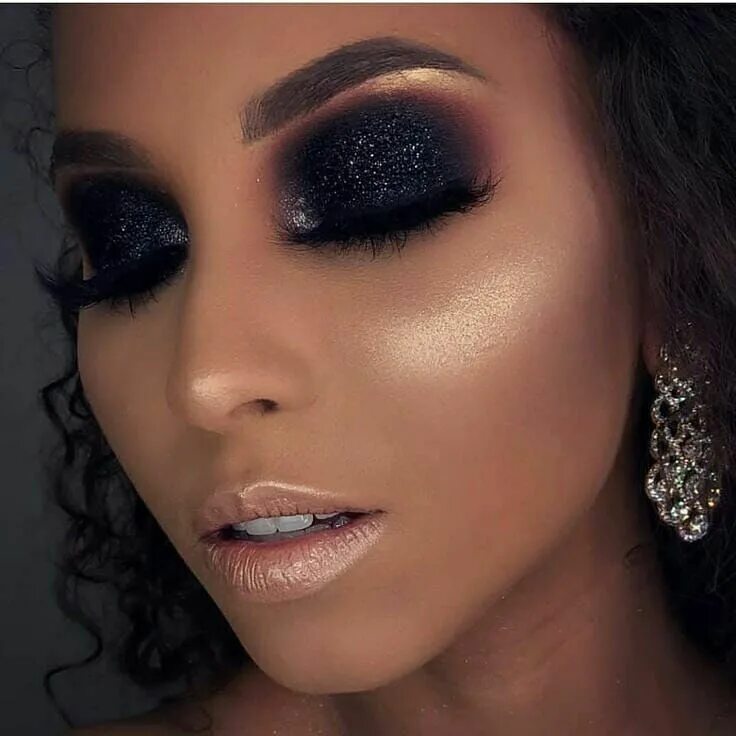 Красивый черный макияж makeup beauty makeup tip makeup ideas makeup organizer hair makeup make makeup e