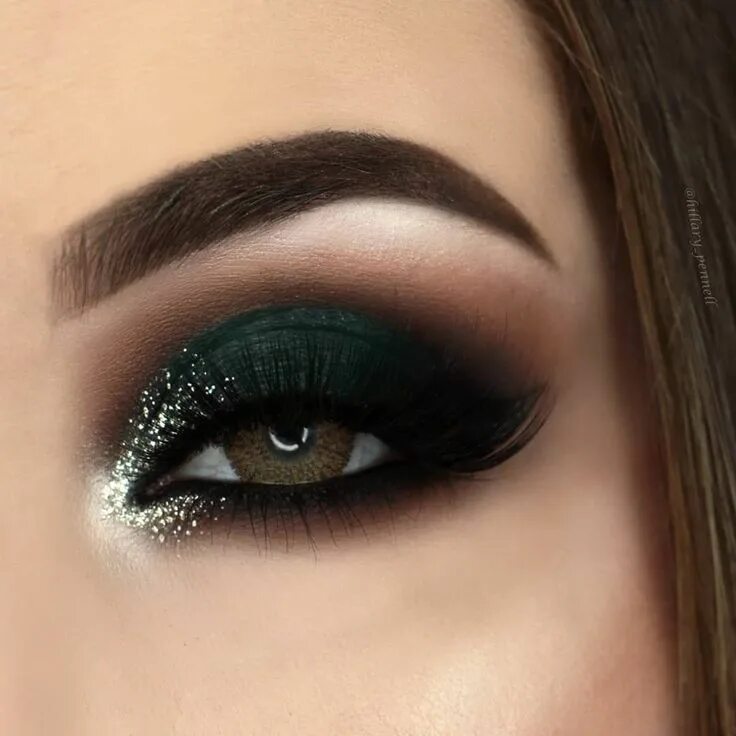 Красивый черный макияж глаз Pin en Eye Makeup Blue
