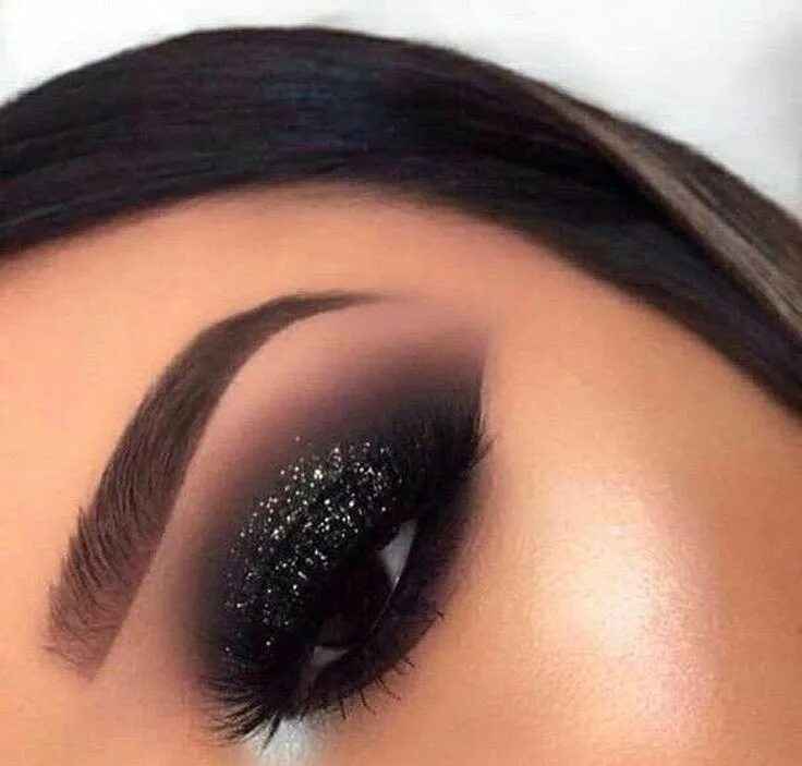 Красивый черный макияж глаз Pin em eye makeup ideas