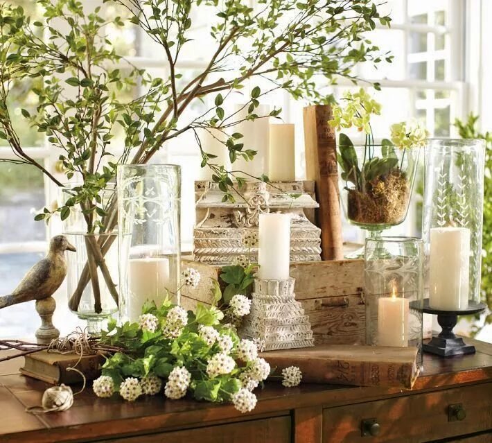 Красивый декор для дома Natural decor Spring home decor, Spring decor, Spring home
