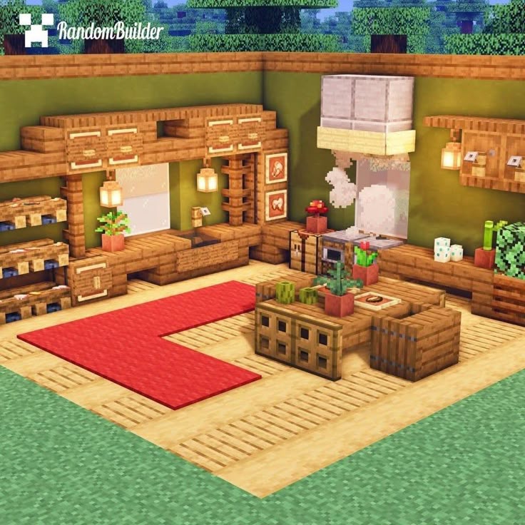 Красивый декор для дома в майнкрафт Build inspo Minecraft room, Minecraft interior design, Minecraft houses
