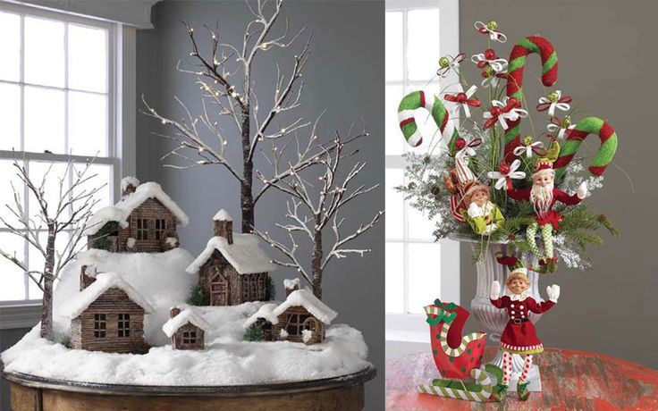 Красивый декор дома своими руками Home Christmas table decorations, Christmas decorations for the home, Easy chris