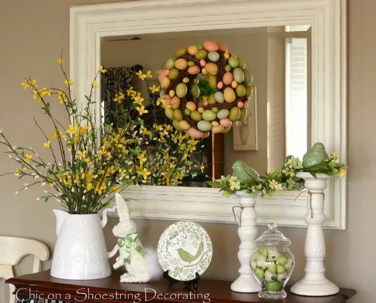 Красивый декор дома своими руками Pin auf Easter Frühlingsdekoration, Diy osterschmuck, Osterdeko