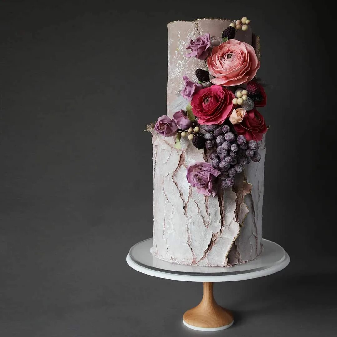 Красивый декор торта Earthy and Organic Baby Shower Cake