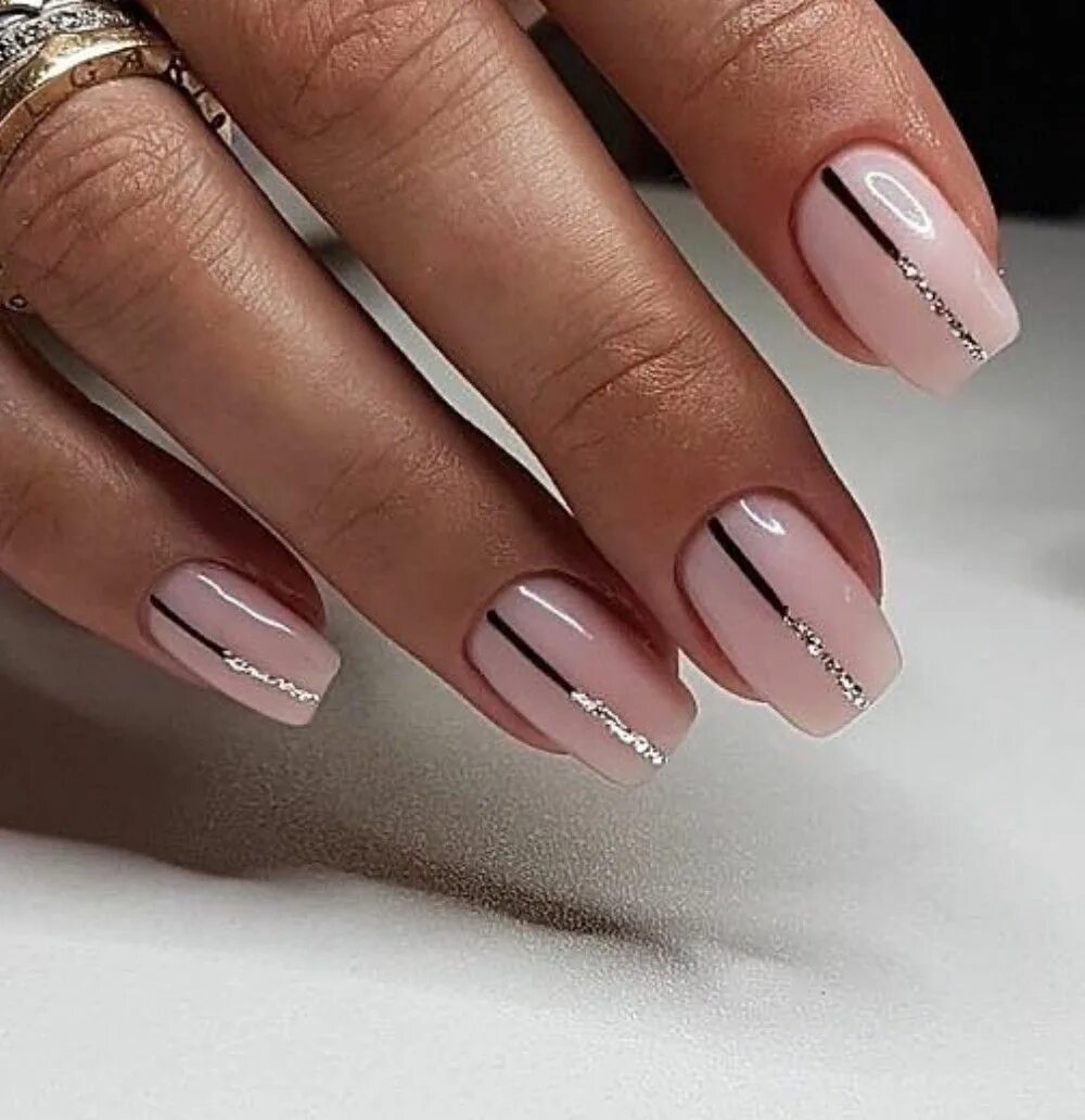 Красивый деловой маникюр 2024 Ноготки Gel nails, Nails, Nyc nails
