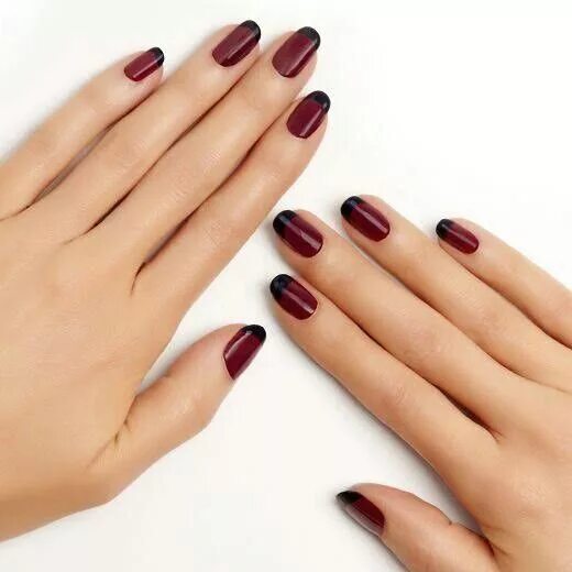 Красивый деловой маникюр 2024 Pin on Nail Art Plum nails, Nails, Fall nail designs
