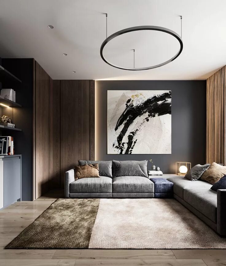 Красивый дизайн 2024 год CGI: R.C CLEAR on Behance House interior decor, House interior, Living room desi