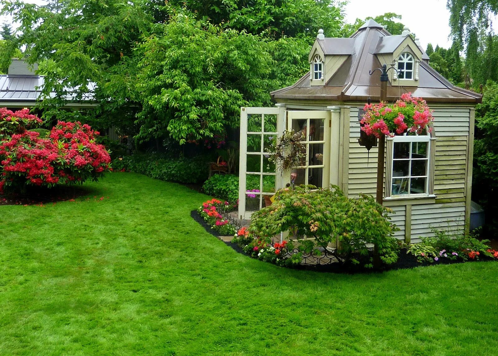 Красивый дизайн дачи фото 35 Marvelous Backyard Little House - Home, Family, Style and Art Ideas