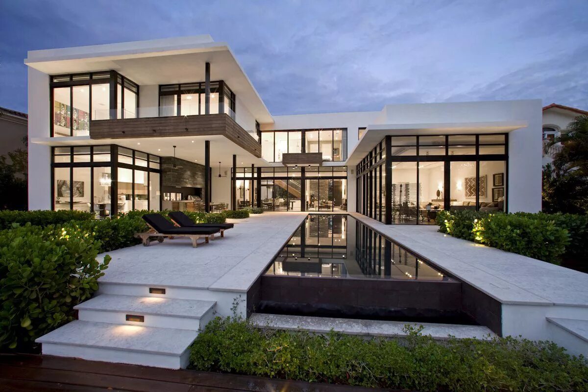 Красивый дизайн дома Franco Residence by KZ Architecture HomeDSGN Facade house, Architecture house, A
