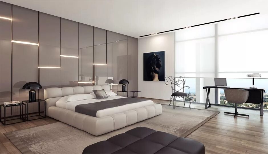 Красивый дизайн комнаты фото в современном стиле Apartment Interior Design Inspiration Contemporary bedroom design, Interior desi