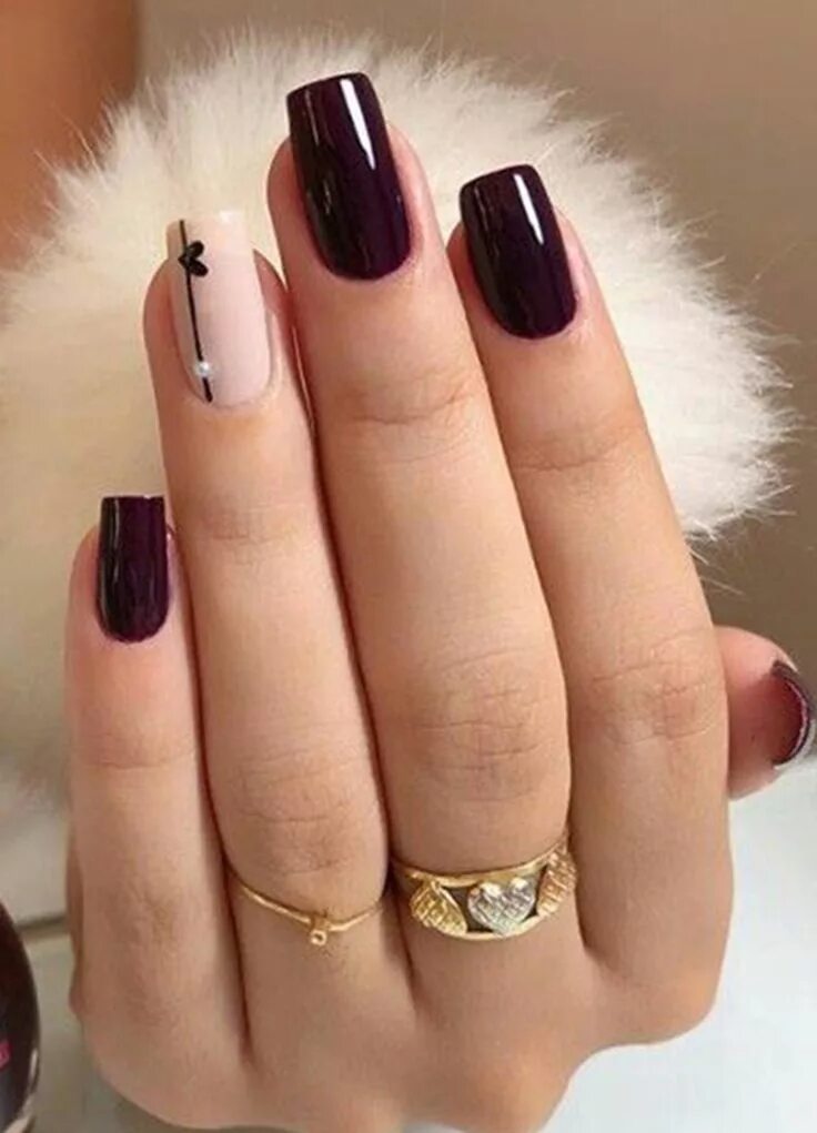 Красивый дизайн квадратного маникюра 55+ New Collections of Best Valentine's Day Nail Art Design Manicura de uñas, Uñ