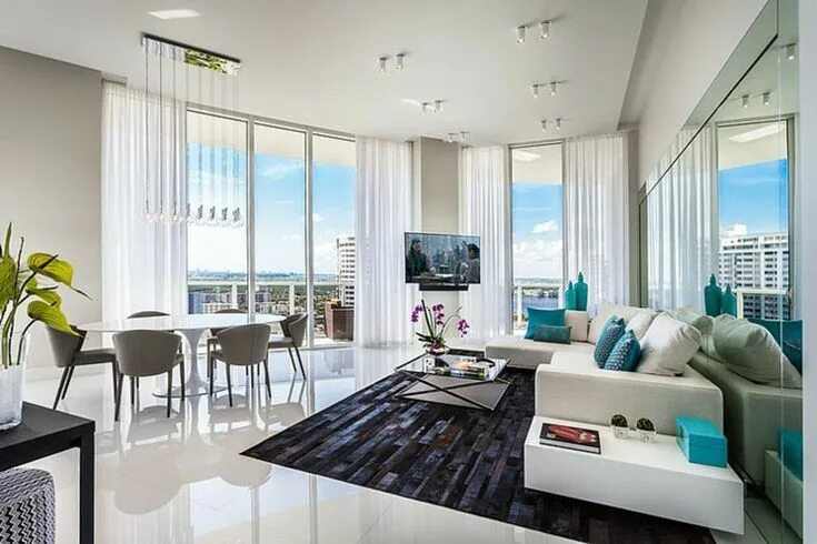Красивый дизайн квартиры фото Pin on Salon Furniture placement living room, House design, Interior design