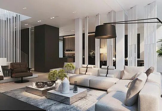 Красивый дизайн квартиры в современном стиле Pin on Home Living room design modern, Luxury living room, Contemporary interior