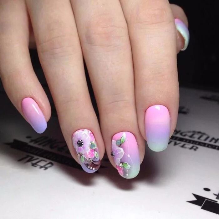 Красивый дизайн маникюра 2024 Летний дизайн ногтей - 10 модных новинок 2020 Nail art designs summer, Nail desi