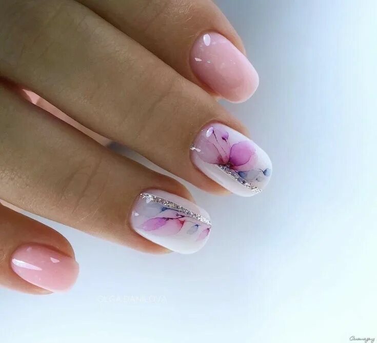 Красивый дизайн маникюра 2024 весна Pin on Ładne paznokcie Glow nails, Acrylic nails coffin pink, Manicure nail desi