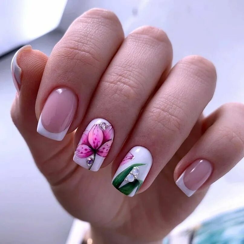 Красивый дизайн маникюра 2024 весна Pin on Маникюр - Nail designs