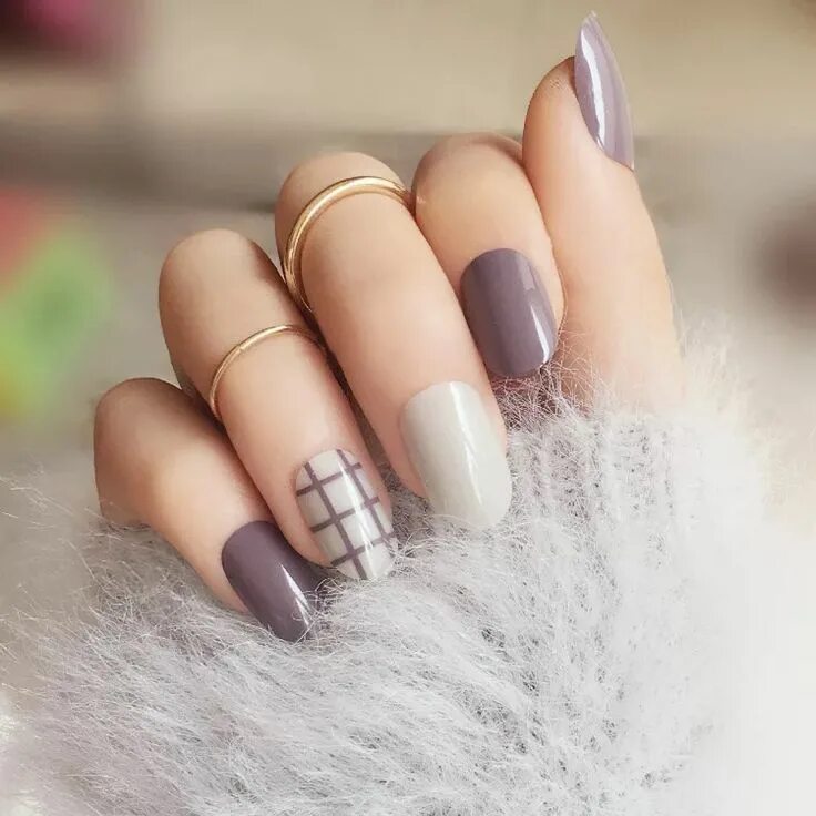 Красивый дизайн маникюра на среднюю длину 24 pcs nail the bride finished plastic nail false nail patch beauty nail sticker