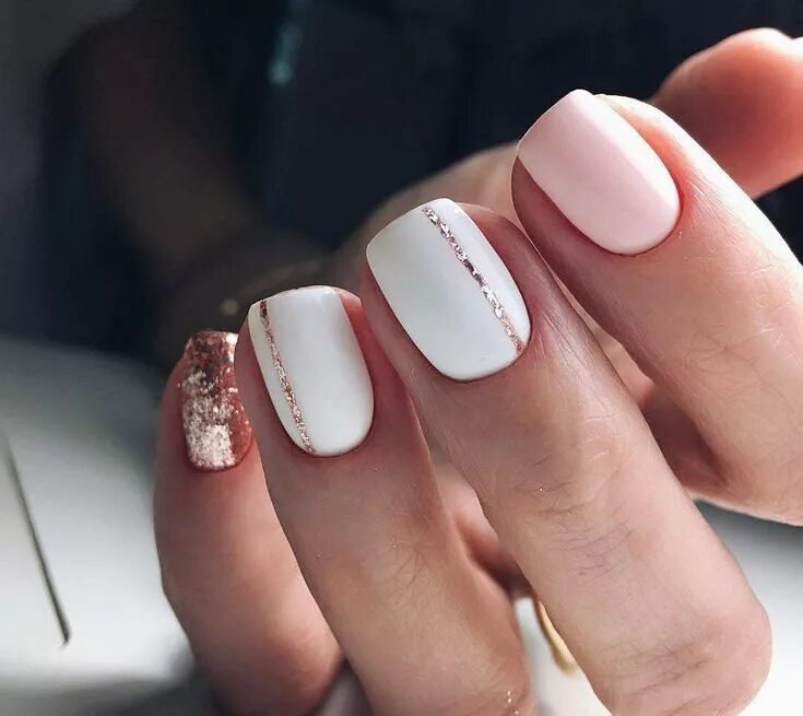 Красивый дизайн маникюра светлый Spring Nail Art 2018: Cute Spring Nail Designs Ideas LadyLife Manicura de uñas, 